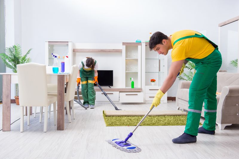Local Residential Cleaning pros at work