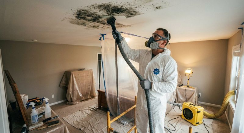 Ceiling Mold Removal in Bergen County, NJ