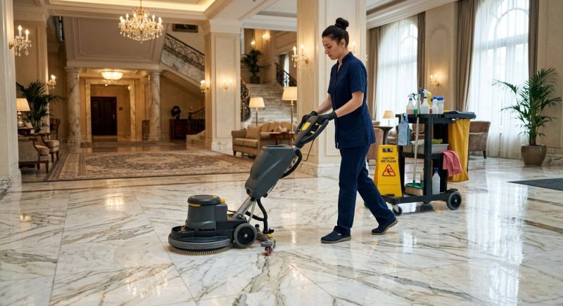 Marble Floor Cleaning in Framingham, MA